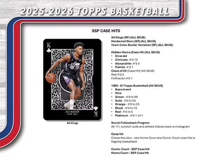 2025-26 Topps Basketball Hobby Jumbo Box