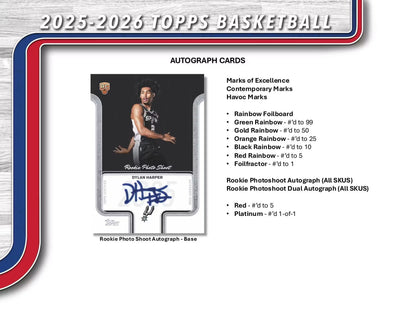 2025-26 Topps Basketball Hobby Jumbo Box