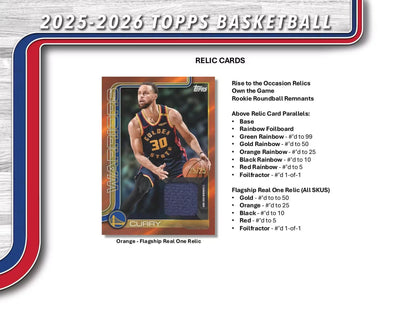 2025-26 Topps Basketball Hobby Jumbo Box