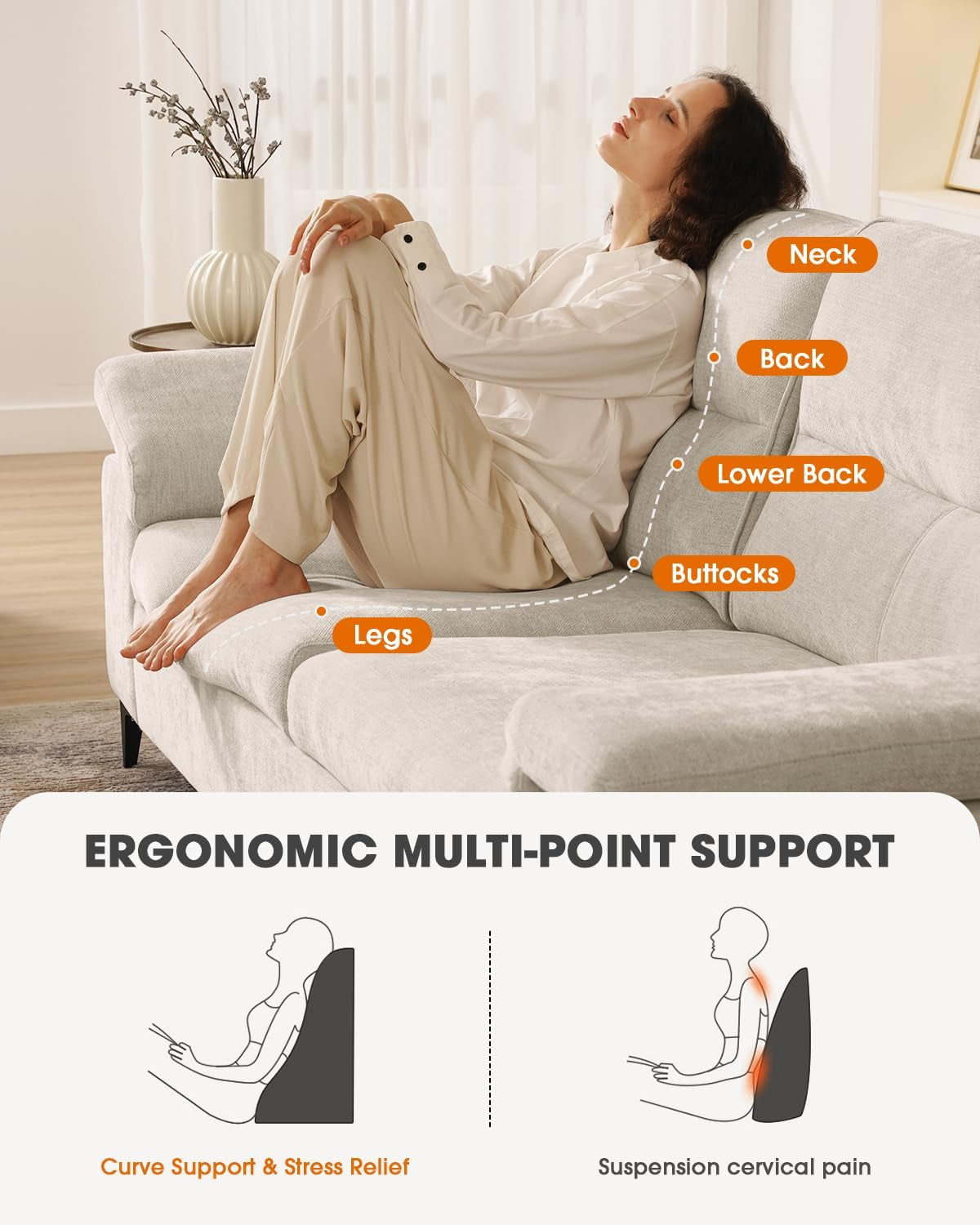 Light Gray Loveseat with Removable Cover rana-4