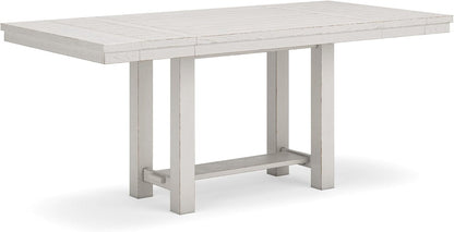 Robbinsdale Counter Height Dining Extension Table, 42" W X 86" D X 36" H, White-0