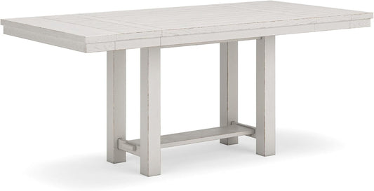 Robbinsdale Counter Height Dining Extension Table, 42" W X 86" D X 36" H, White-0