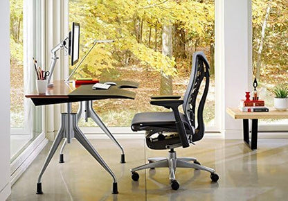 Embody Ergonomic Office Chair | Fully Adjustable Arms and Carpet Casters | Black Rhythm-1