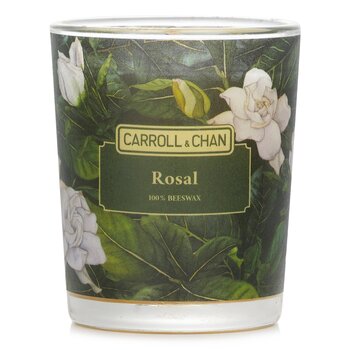 100% Beeswax Votive Candle - Rosal (Neroli, Gardenia & Musk) - 65g/2.3oz