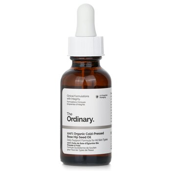 100% Organic Cold-Pressed Rose Hip Seed Oil - 30ml/1oz