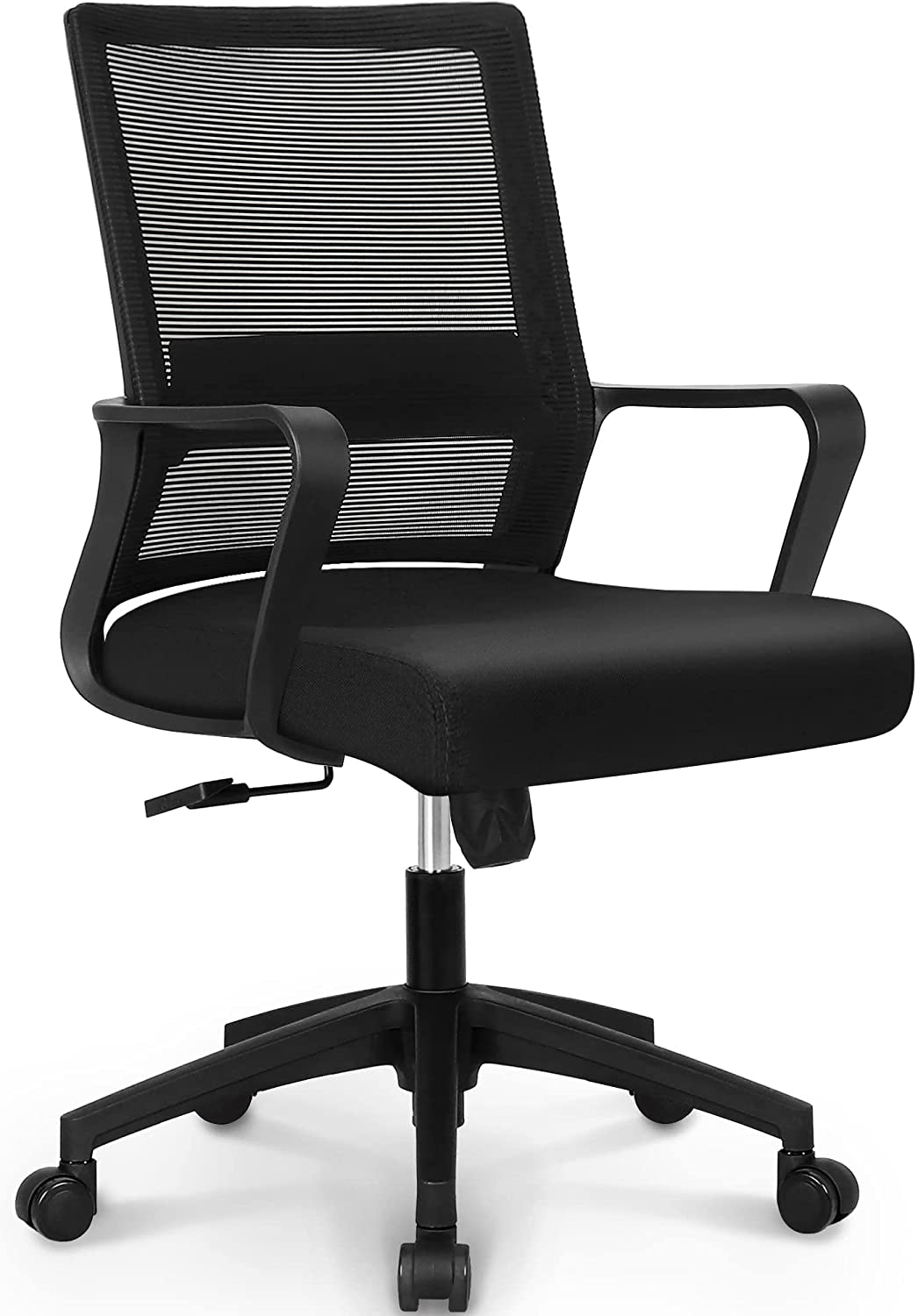 Ergonomic Swivel Chair with Adjustable Lumbar Support-1