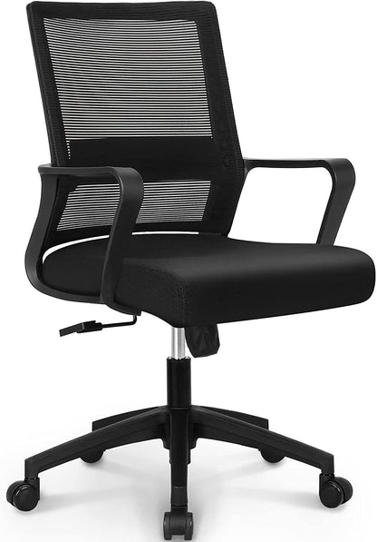 Ergonomic Swivel Chair with Adjustable Lumbar Support-1