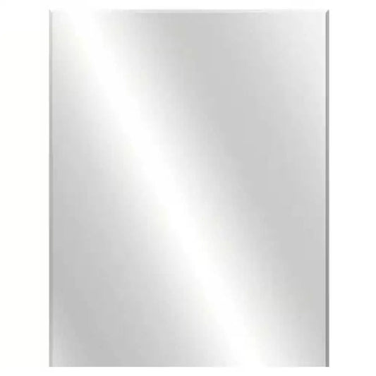 36-in x 30-in Flush Mount Bathroom Wall Mirror - Hang Vertically or Horizontally - Bathroom Mirror