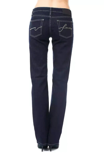 Ungaro Fever Blue Cotton Women's Jeans