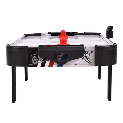 42 Inch Air Powered Hockey Table Top Scoring 2 Pushers - Color:White - Hockey Table