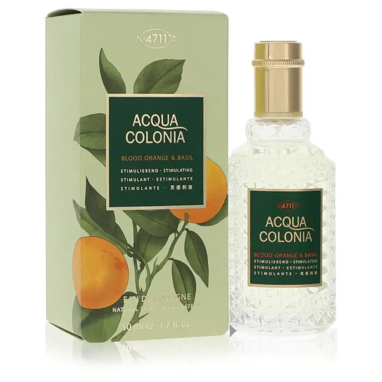 4711 Acqua Colonia Blood Orange & Basil by 4711 - Eau De Cologne Spray (Unisex) 1.7 oz - Women / Medium - Eau De