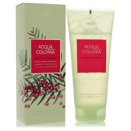 4711 Acqua Colonia Pink Pepper & Grapefruit by 4711 - Shower Gel 6.8 oz - Women / Medium - Shower Gel 6.8 oz