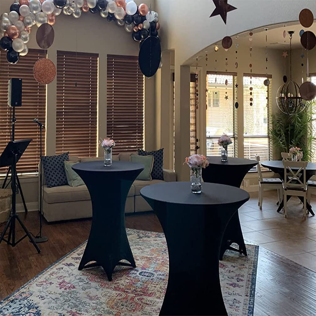 Highboy Spandex Cocktail Table Cover (8 Pack)-1