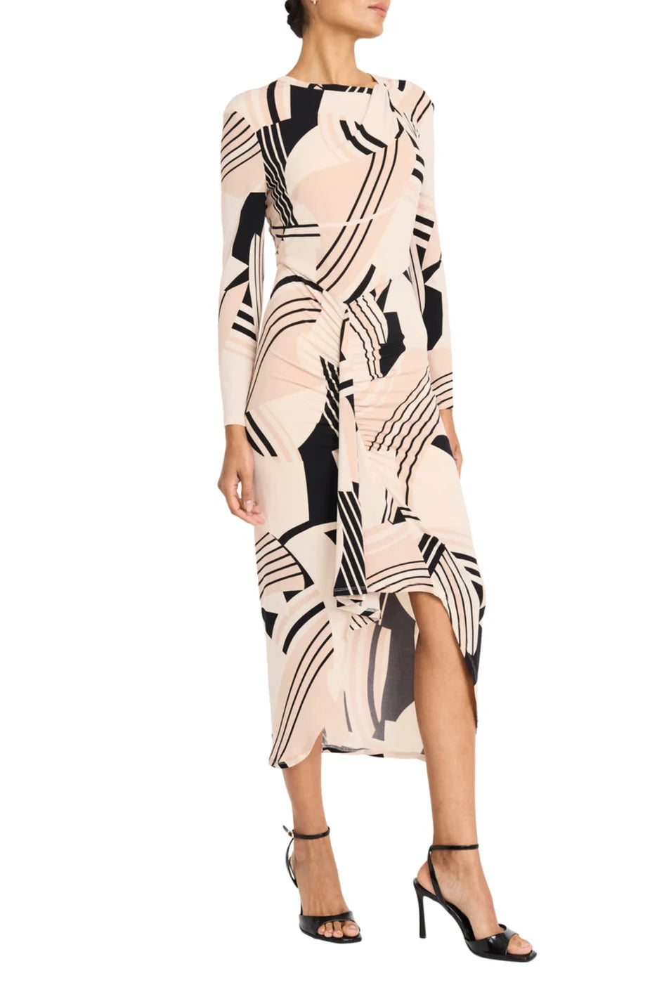 Maggy London Neo-Deco-Geo Day Dress