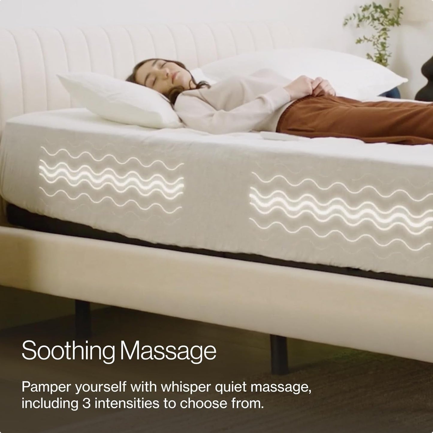 Twin XL Adjustable Base and 12” Mattress (New Version) - Head & Foot Incline - Medium Firm Memory Foam - Cooling Top Layer - 3 Massage Settings - 365-Night Mattress Trial & Forever Warranty-3