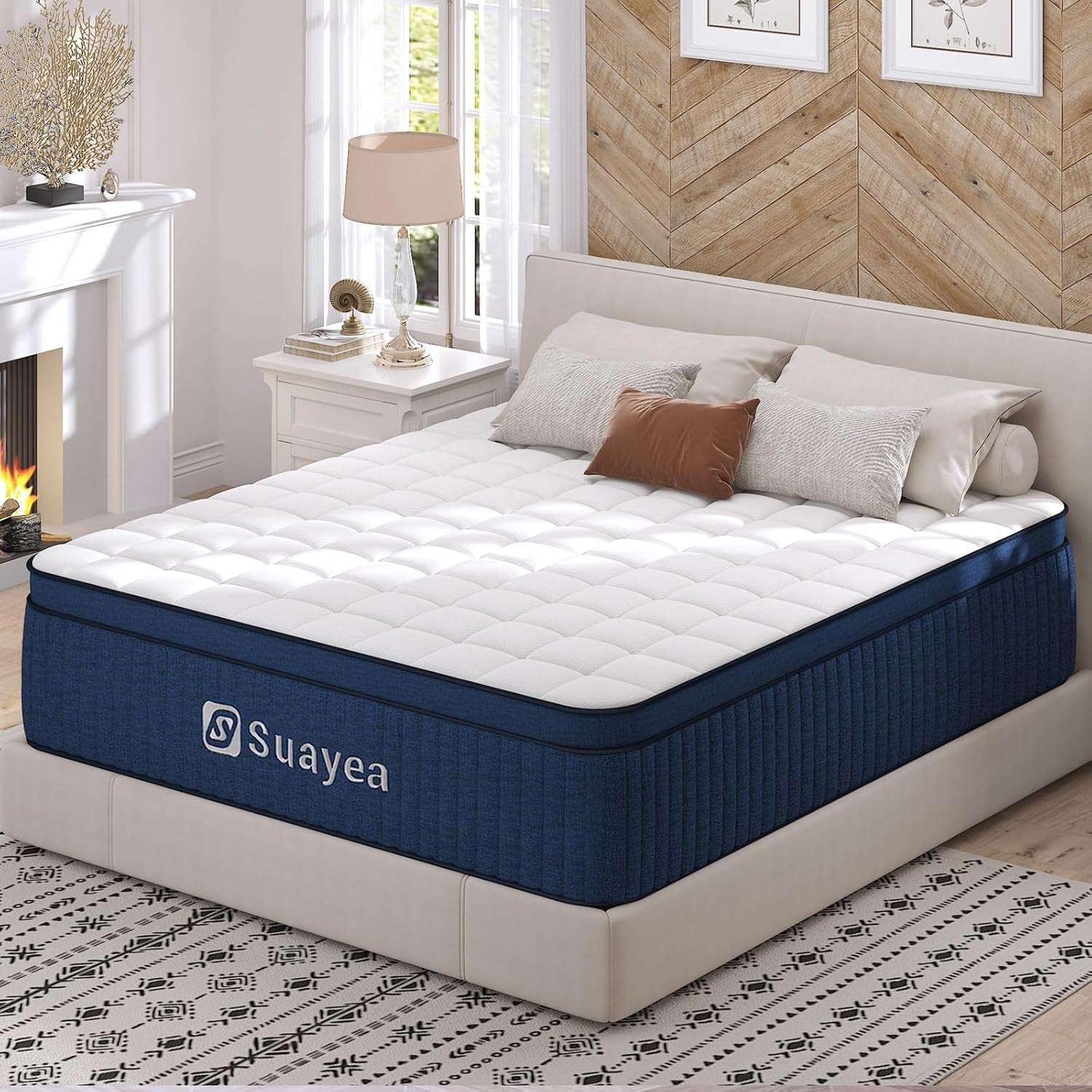 14 Inch Queen Mattress With Pocket Spring And Gel Foam-0