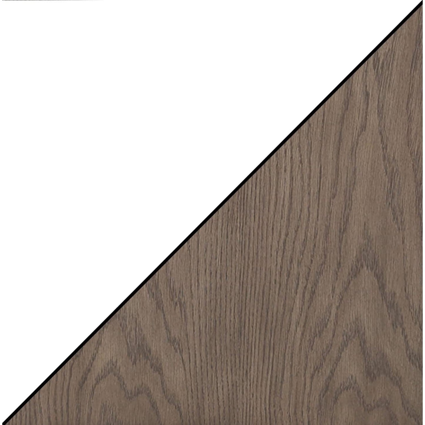 Driftwood and White Oxford Bookcase with Drawer-1