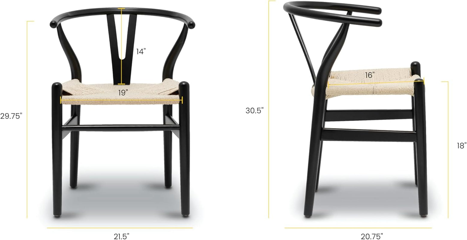 Weave Chair, Single, Black-1