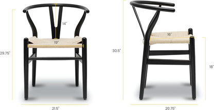 Weave Chair, Single, Black-1