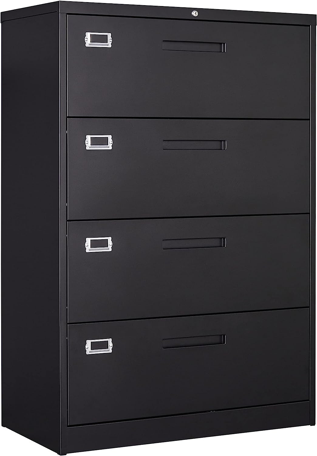 Lockable 4-Drawer Lateral File Cabinet for Office/Home-0