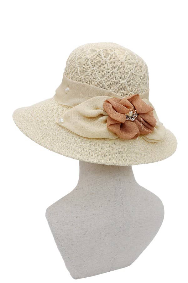LAST ONES! Great Price! Ladies Crochet Fabric, Day Hat