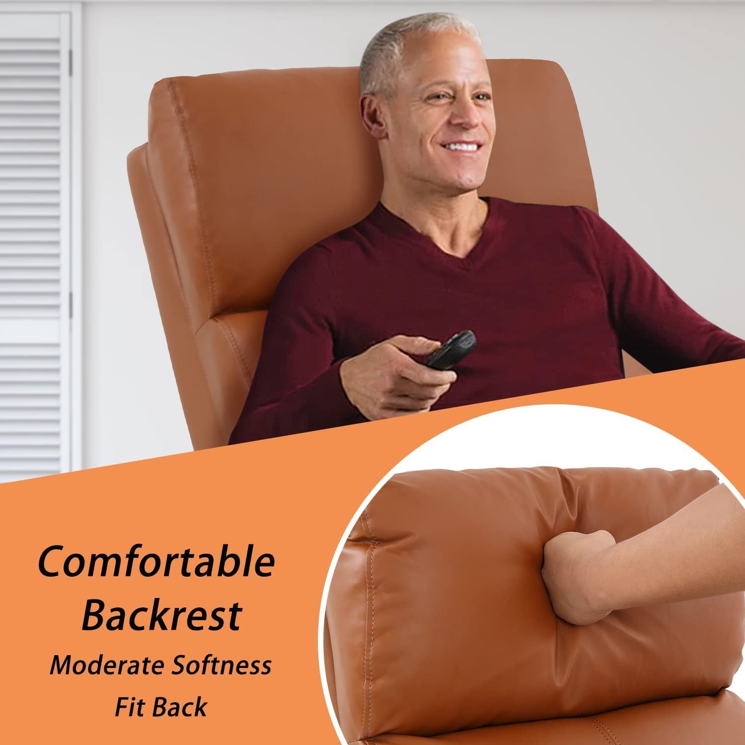 Recliner Chair for Living Room, Home Theater Seating-3