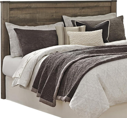 Rustic King Headboard with Charming Plank Details-0