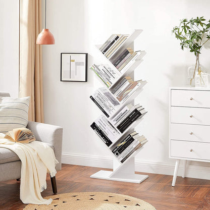 8-Tier Tree Bookshelf for Small Spaces-2