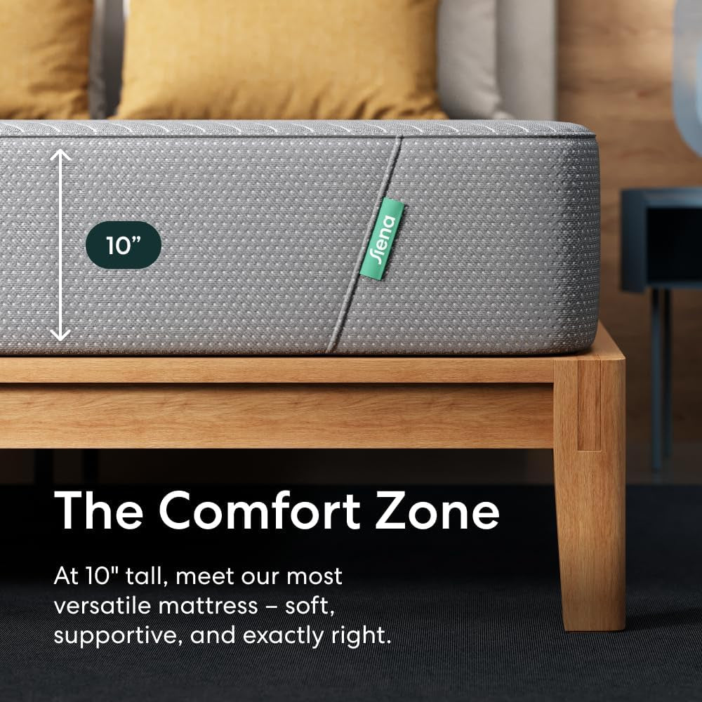 10 Inch Twin Gel Memory Foam Mattress for Comfort-3