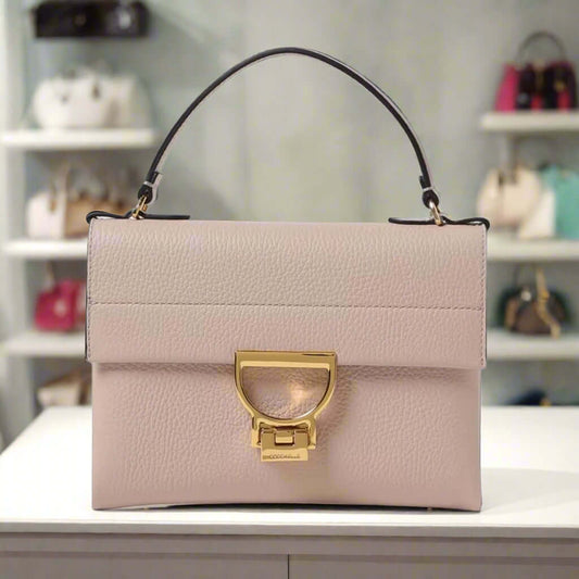 Coccinelle women's leather beige Handbags