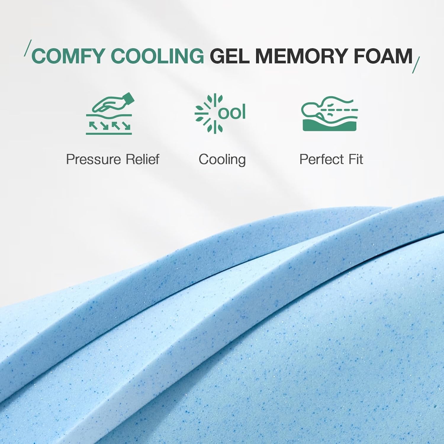 10 Inch Queen Memory Foam Mattress for Comfort Relief-2