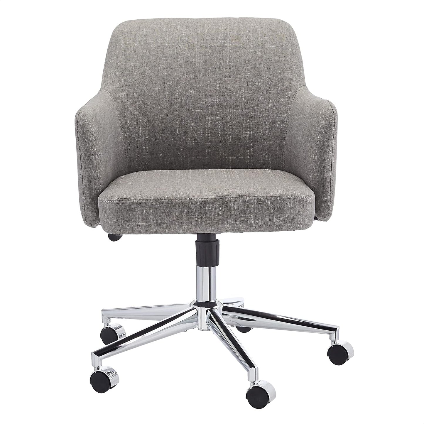 Modern Home Office Desk Chairs, Adjustable Height, 360 Degree Swivel, 25"D X 23.25"W X 36.25"H, Light Gray-3