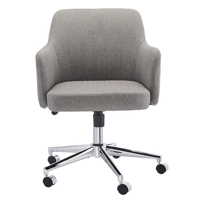 Modern Home Office Desk Chairs, Adjustable Height, 360 Degree Swivel, 25"D X 23.25"W X 36.25"H, Light Gray-3