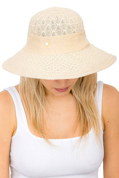 LAST ONES! Great Price! Ladies Crochet Fabric, Day Hat