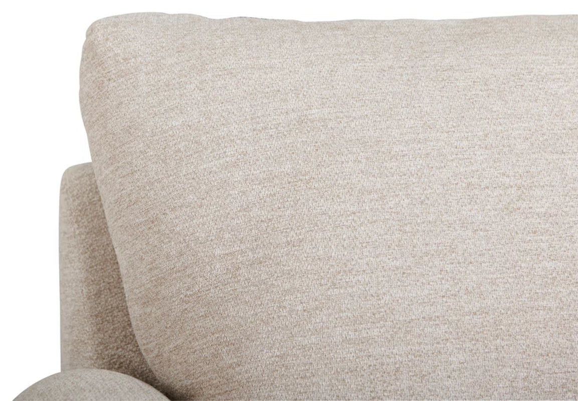 Coziest Transitional Sofa Flared Arms And Wooden Legs-2