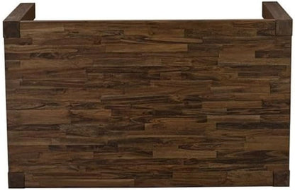 CN6-07-T Celina Dining Room Table - Rectangle Rustic Farmhouse Table , 36X60 Inch, Jacobean-4