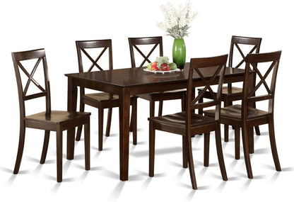 7-Piece CAP-W Dining Table Set-1