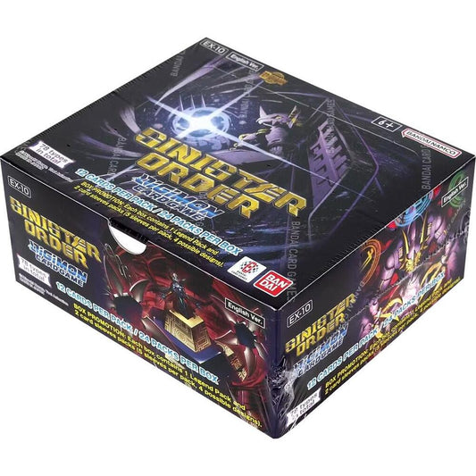 Sinister Order Booster Box - Sinister Order (EX10)