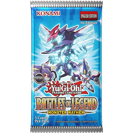 Yu-Gi-Oh! Battles of Legend: Monster Mayhem Booster Pack [1st Edition]