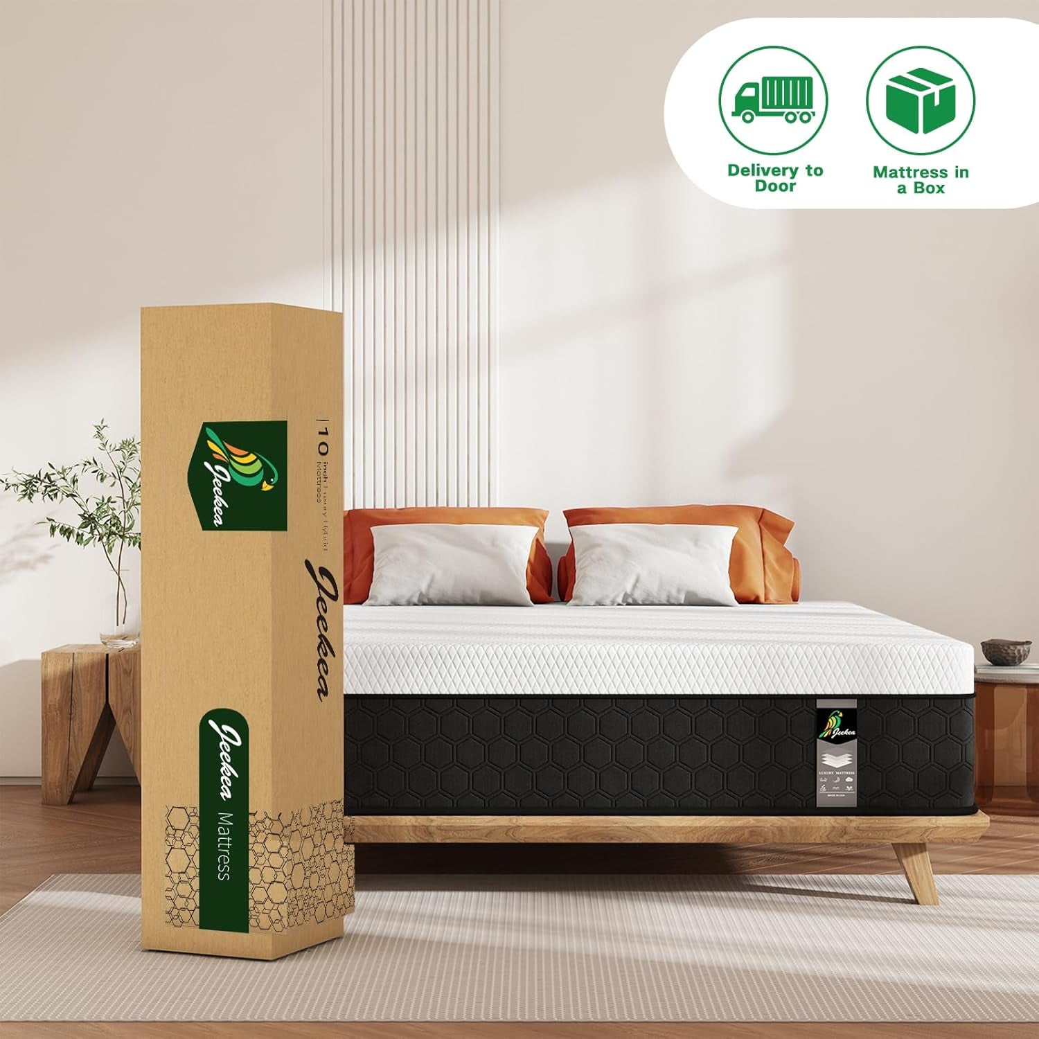 Full Size Hybrid Mattress With Medium Firm Support-1