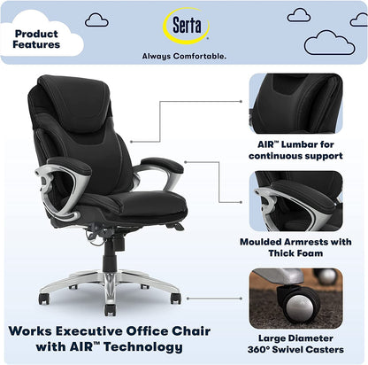 Ergonomic Executive Chair for Health and Wellness-1