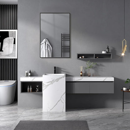 Wall Mirror for Bathroom, 24X36 Inch Black Vanity Mirror, Stainless Steel Metal Frame Rectangular Wall Mirror for over Sink (Horizontal/Vertical)-4