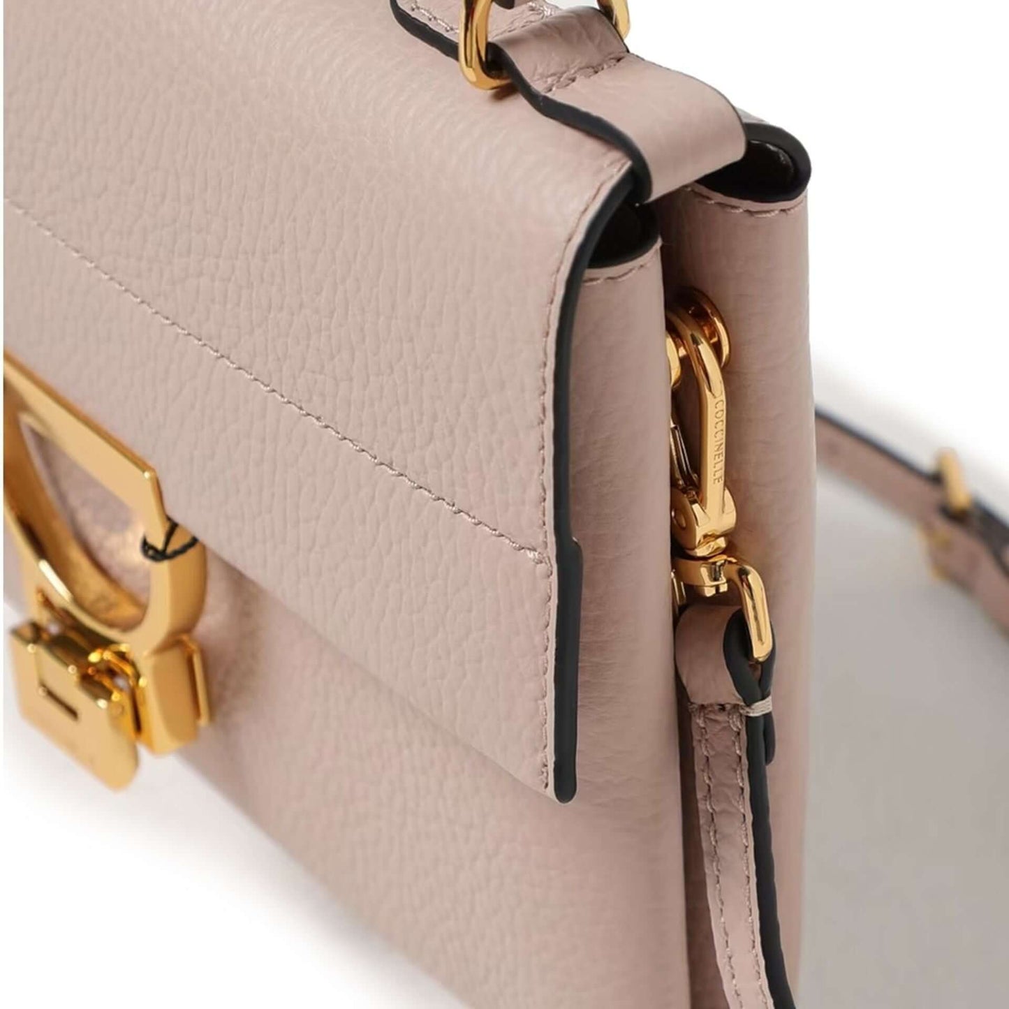 Coccinelle women's leather beige Handbags
