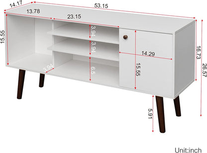 Farmhouse TV Stand with Storage for Large Tvs-2