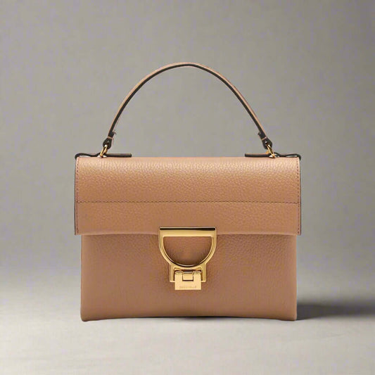 Coccinelle women's brown leather Handbags