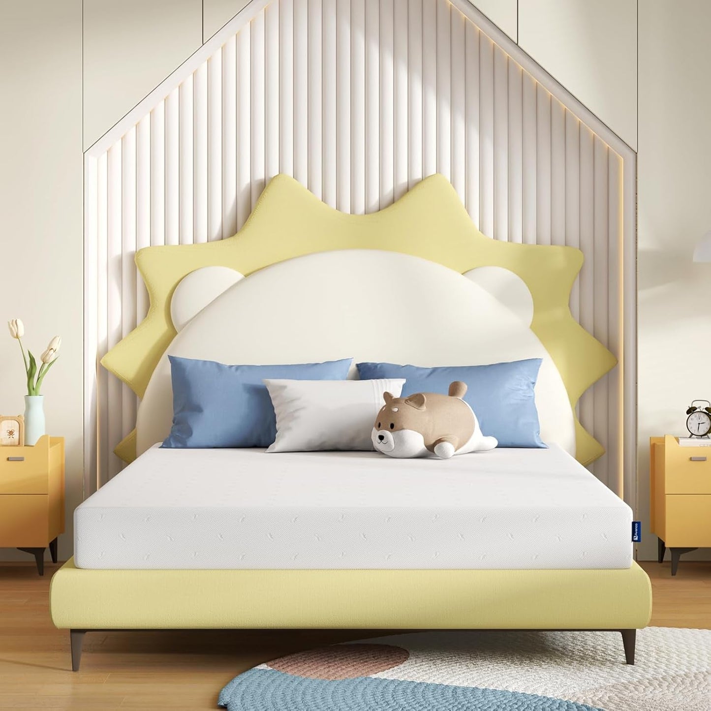 Twin Memory Foam Mattress Medium Firm Eight Inch Comfort-0