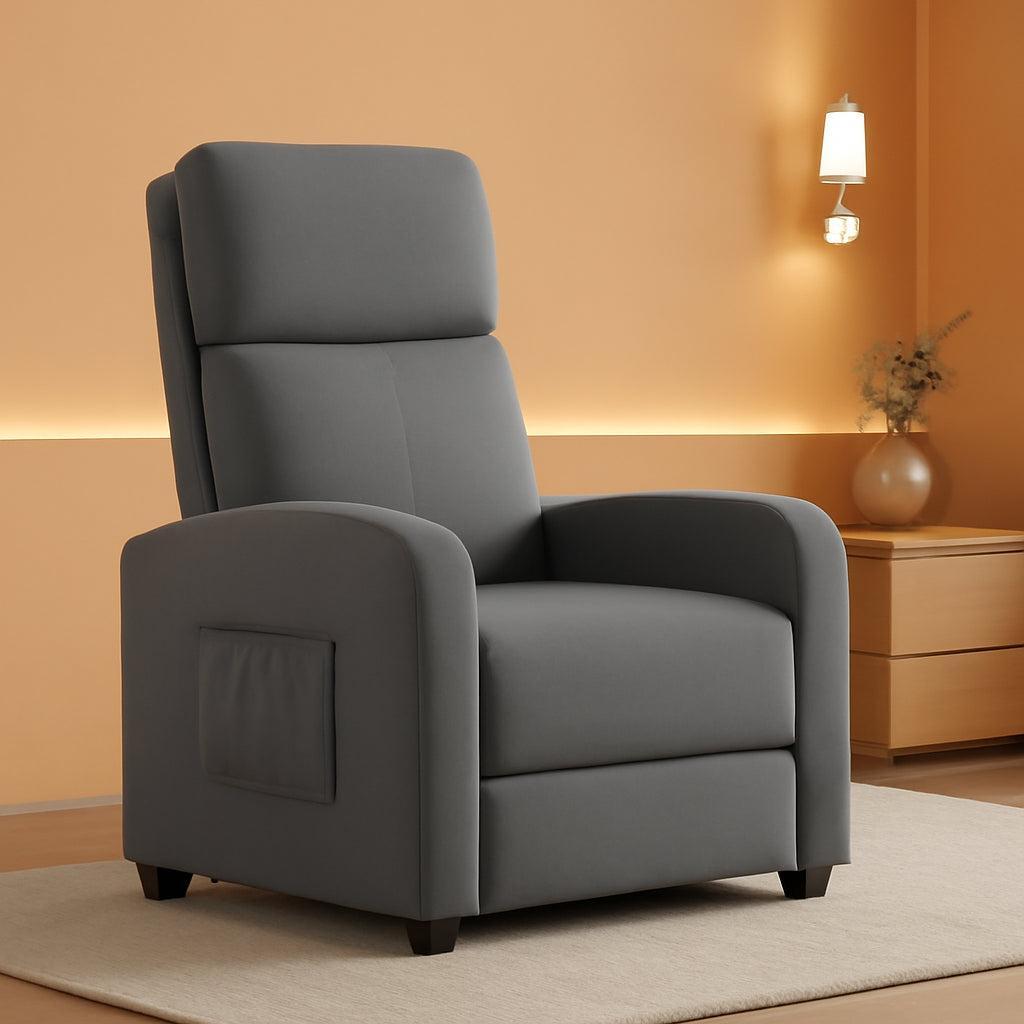 Ergonomic Adjustable Recliner Chair With Tall Back-0