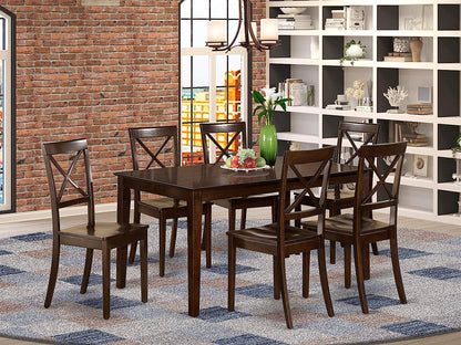 7-Piece CAP-W Dining Table Set-0