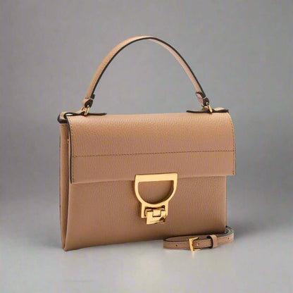Coccinelle women's brown leather Handbags