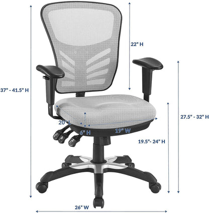 EEI-757-GRY Articulate Ergonomic Mesh Office Chair in Gray-2